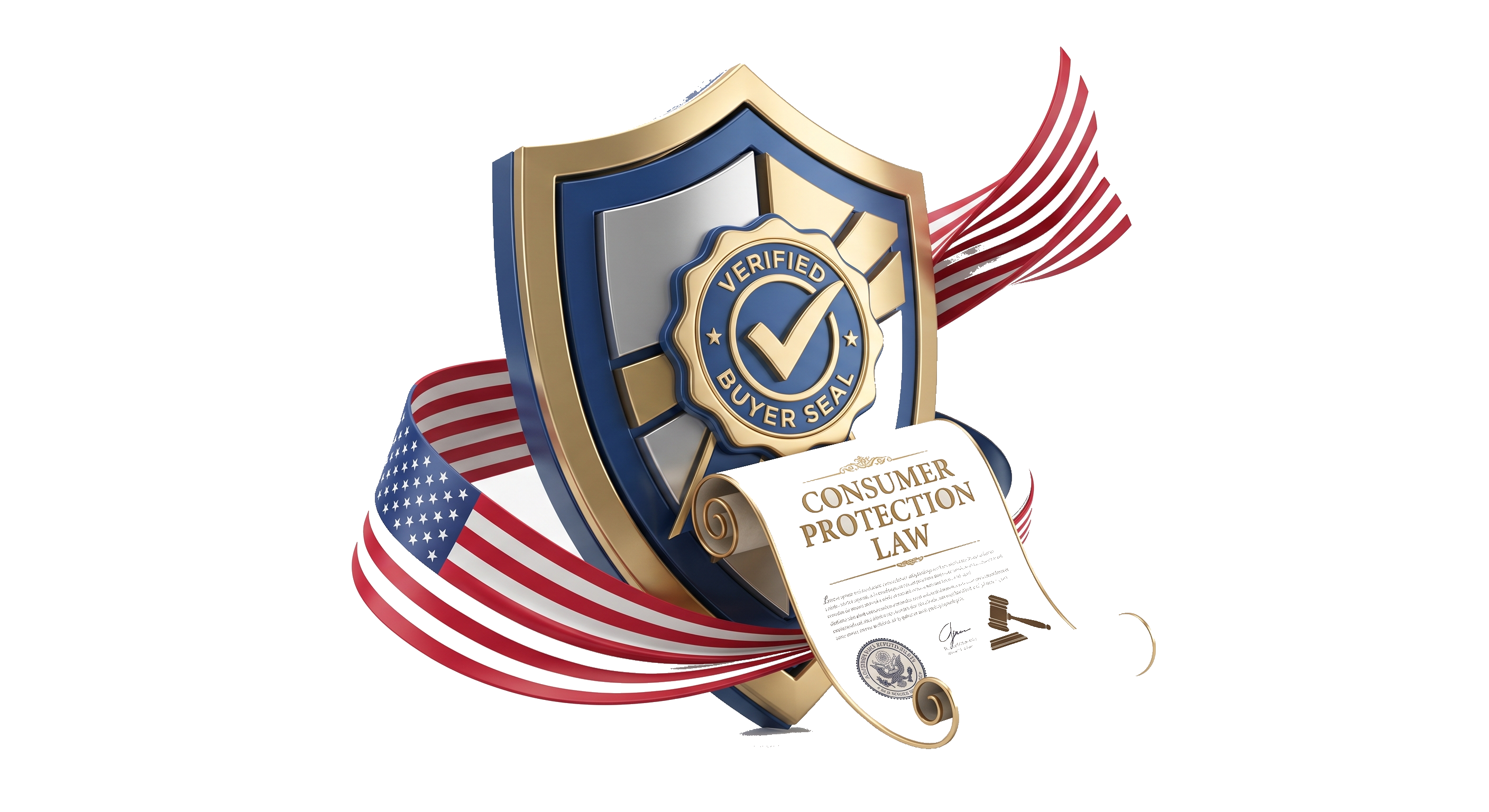 Consumer Law US Flag Hero Graphic